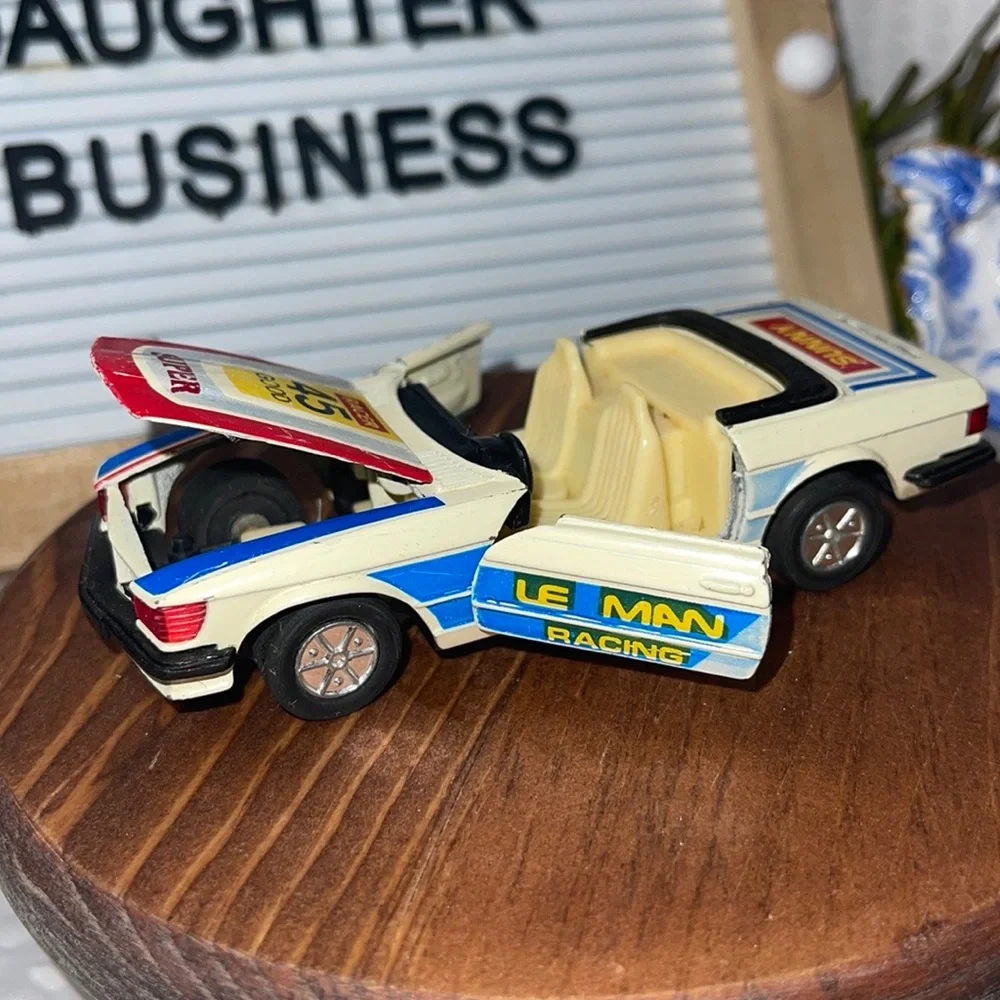 Le Mann Racing Racer 45 White Convertible Mercedes SS 915 - 6.